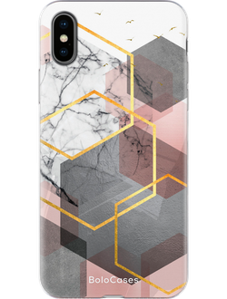 Чехол для Apple iPhone с графическим дизайном № 168