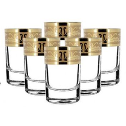 Набор фужеров 12 предметов Русский узор