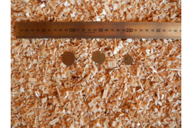 Щепа: естественная влажность, вылет ножей 5 мм, сито Ø 20 мм.