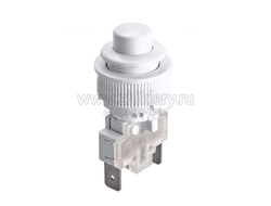 Кнопка подсветки GEFEST ПКН-525.2-111 (круглая) белая