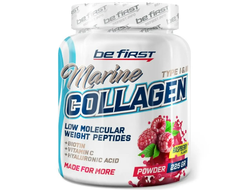 (Be First) Marine collagen + biotin + hyaluronic acid + vitamin C - (225 гр) - (малина)