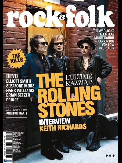 Rock And Folk Magazine November 2023 The Rolling Stones, Иностранные журналы, Intpressshop