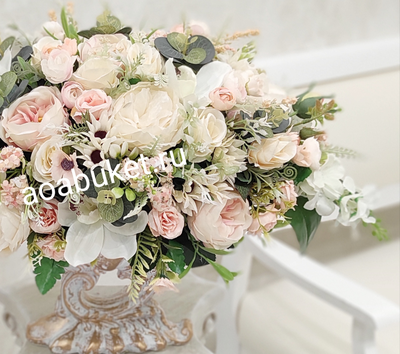 Композиция из искусственных цветов Элина № АР040 для интерьера