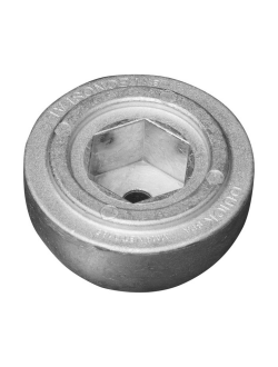 Цинковый анод Tecnoseal 03606 Ø50x32мм полусферический для подруливающего устройства Quick BTQ185
