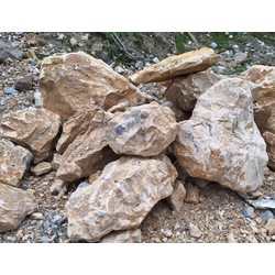 Мрамор медовый, фракция 500-3000 мм