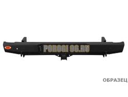 Задний силовой бампер серии Туризм на GREAT WALL Wingle 5 2011-2015, Wingle 7 2018-2023 (03.147.01)