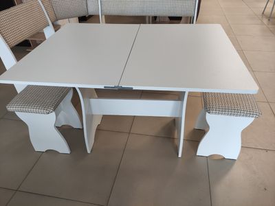 Кухонный уголок "Березка эконом белый new " (БР)