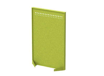 Перегородка прямоугольная с декором "Фритты"