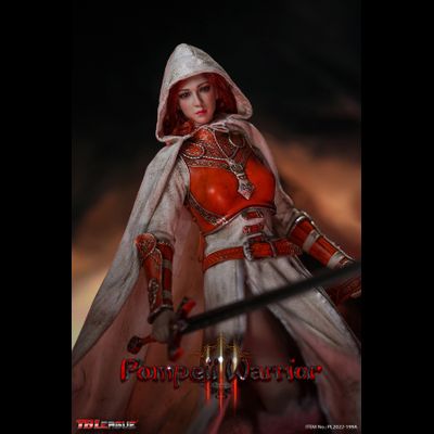 Помпейская воительница в оранжевом - КОЛЛЕКЦИОННАЯ ФИГУРКА 1/6 Pompeii Warrior Orange (PL2022-199A) - TBLeague
