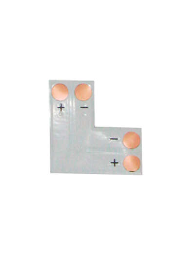 Гибкая соединительная L-плата для одноцветной ленты SC21FLESB (упаковка 5шт) /Ecola™/