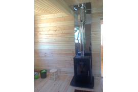 Установка банных печей