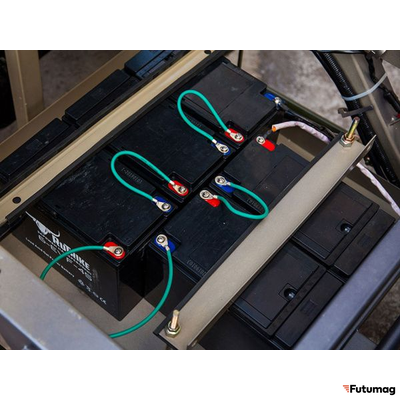 Грузовой электротрицикл Rutrike Антей-У 1500 60V1200W серый