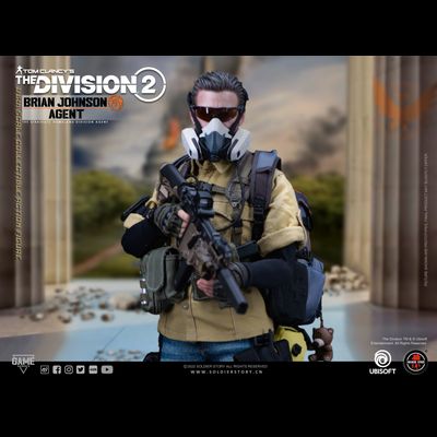 Агент Брайан Джонсон, The Division 2 (делюкс версия) - Коллекционная ФИГУРКА 1/6 Ubisoft The Division 2 Agent “Brian Johnson Deluxe Version (SSG-005) - SOLDIER STORY