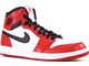 Nike Air Jordan Retro 1 High (красные с белым)