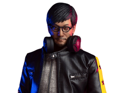 Хидэо Кодзима (гений) - КОЛЛЕКЦИОННАЯ ФИГУРКА 1/6 Technical Geek (AT035) - World Box