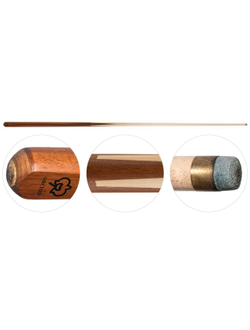 Кий для cнукера 1-pc (146cм, коричневый)
