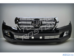 Бампер Toyota Land Cruiser 200 2007-2015 в стиле 2016+