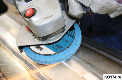 Круг шлифовальный 125х22 Vortex Rapid Finish Norton