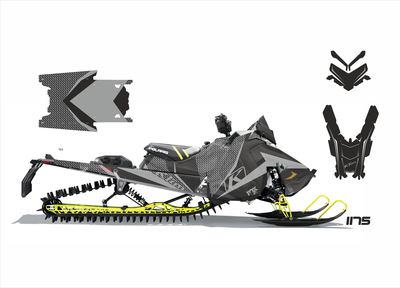 Polaris Axys Pro RMK 2016 2017 2018 2019 поларис аксис про рмк наклейки на снегоход