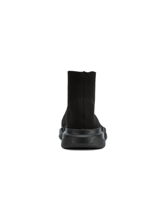 Кроссовки-носки Balenciaga монотонные черные
