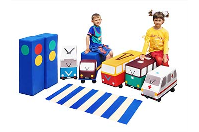 Игровой набор «Светофор с колесиками»