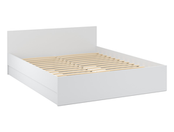 Спальня ОНИКС - Кровать 160*200 с ламелями Белый