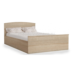 ШМ625 Кровать Карина (1200) . Размер: 1240х785х2000. Спальная зона: 1200х1950.