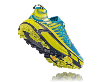 Кроссовки женские HOKA W EVO MAFATE 2 1105592 Cyan/Citrus 1123157-CCTRS (Размеры: US9 - 26cm)