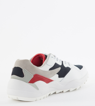 Кроссовки FILA VAULT CMR JOGGER Бело-красно-черные мужские (41-45)