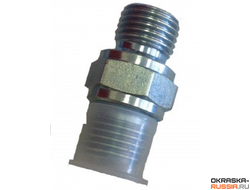 Переходник 1/4" на 1/4" — прочное соединение для шлангов под давлением