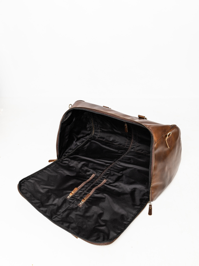 Кожаный портплед / дорожная сумка Goffredo 
Premium brown (арт. 4045-63)