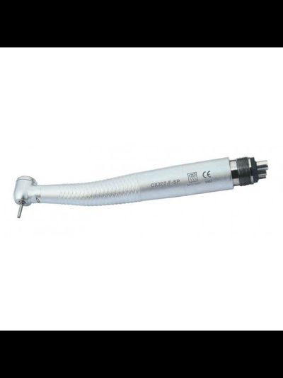 CX207-F-TP - турбинный наконечник с генератором света, с ортопедической головкой, для 4-х канального соединения | COXO (Китай)