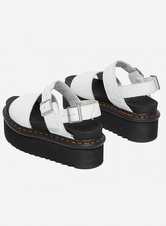 Босоножки Dr. Martens Voss Quad White Black