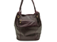 (Артикул 8830 purple) Стильная женская сумка, мягкая натуральная кожа, объемная, формат А4, удлиненные ручки + ремень на плечо