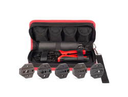 Набор для работ с коаксиальным кабелем HT-330 серия ПРОФИ (кримпер) для обжима коаксиальных F, BNC разъемов