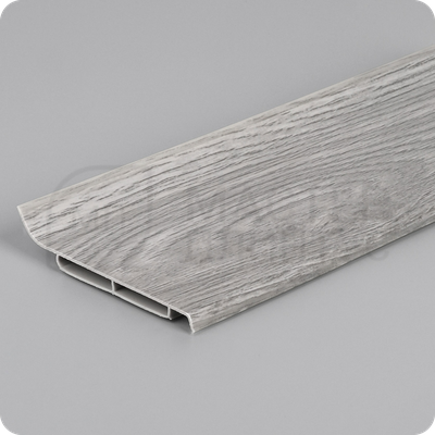 Плинтус Vilo Linela из ПВХ 409 Дуб Мелтон с мягким краем 16х80х2000 мм.