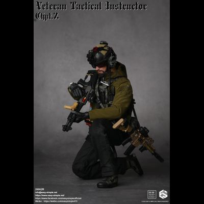 Ветеран-инструктор - Коллекционная ФИГУРКА 1/6 scale Veteran Tactical Instructor Chapter II (26062R) - Easy&amp;Simple