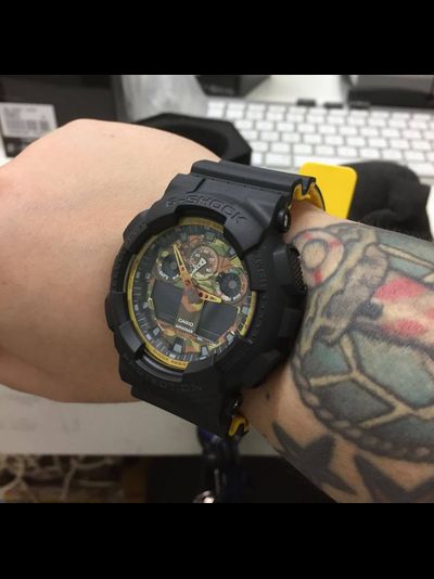 Часы Casio G-Shock GA-100BY-1A