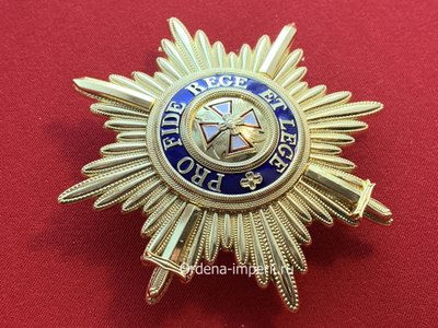 Звезда ордена Белого Орла с мечами , копия LUX! Лот № 33.