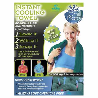 ОХЛАЖДАЮЩЕЕ ПОЛОТЕНЦЕ CHILL MATE INSTANT COOLING TOWEL