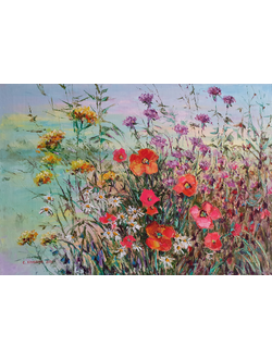 Маки на ветру