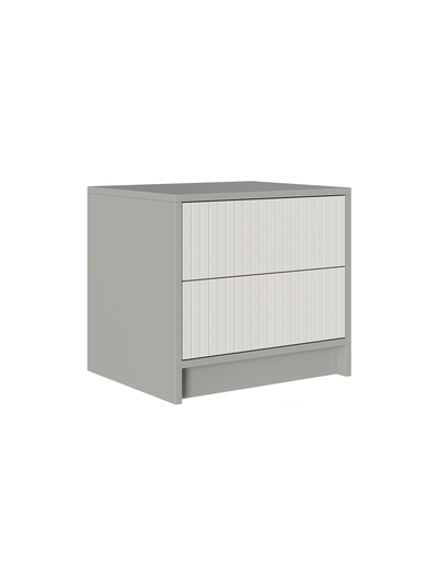 Селена ТМ-001 Тумба прикроватная Шиншилла серая / Кварц грей софт