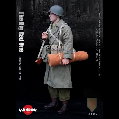Американский боец 1-ой пехотной дивизии (Битва в Хюртгенском лесу, 1944 г) - КОЛЛЕКЦИОННАЯ ФИГУРКА 1/6 The Big Red One U.S. Army Infantryman H?rtgen Forest 1944 (UD9017) - Ujindou