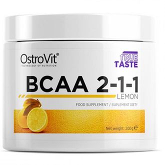 (OstroVit) BCAA 2-1-1 - (200 гр) - (Апельсин)