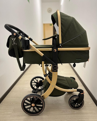 Детская коляска 3 в 1 Luxmom 601A Зеленый