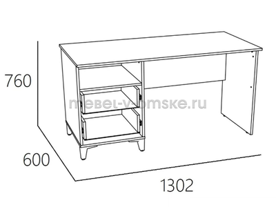 Стол письменный Морти - 041.16