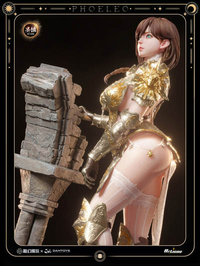 ПРЕДЗАКАЗ - Воительница в стиле фэнтази - Коллекционная фигурка 1/6 Deity Erosion Series White Owl Phoeleo Zinc Alloy Sculpted Hair ver (FSDE-01A) - Fusion Fantasy x DAMTOYS ?ЦЕНА: 31500 РУБ.?