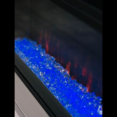 Линейный электроочаг Vision 60 LED (кристаллы)