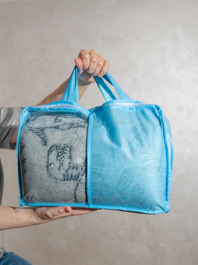 Плед с рукавами "Плед Юрского периода" светящийся  из микрофибры (велсофта)