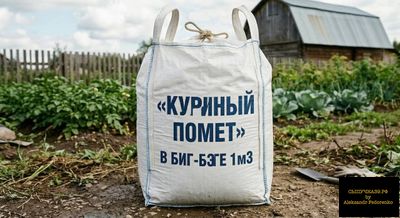 куриный помет в биг-бэге
